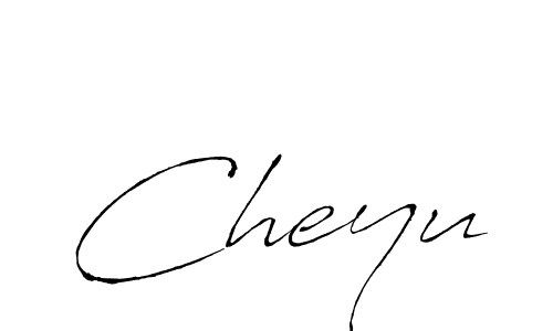 How to make Cheyu name signature. Use Antro_Vectra style for creating short signs online. This is the latest handwritten sign. Cheyu signature style 6 images and pictures png