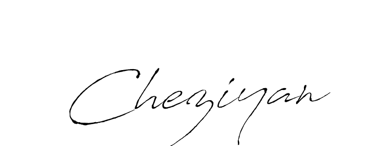 Cheziyan stylish signature style. Best Handwritten Sign (Antro_Vectra) for my name. Handwritten Signature Collection Ideas for my name Cheziyan. Cheziyan signature style 6 images and pictures png