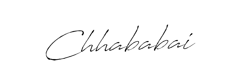 Antro_Vectra is a professional signature style that is perfect for those who want to add a touch of class to their signature. It is also a great choice for those who want to make their signature more unique. Get Chhababai name to fancy signature for free. Chhababai signature style 6 images and pictures png