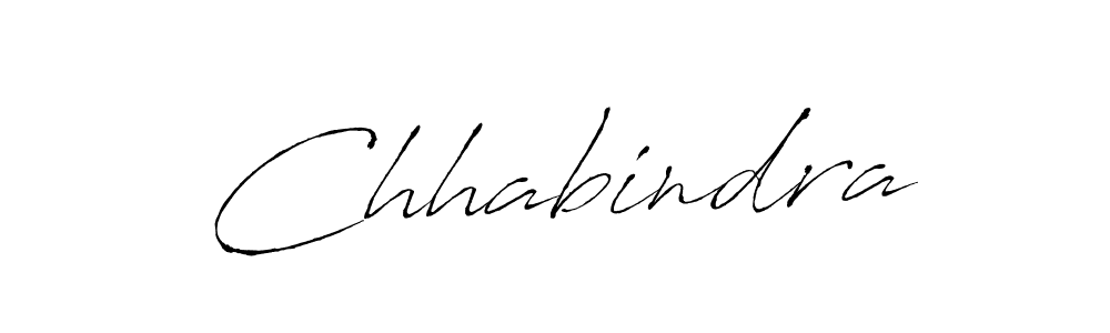 Chhabindra stylish signature style. Best Handwritten Sign (Antro_Vectra) for my name. Handwritten Signature Collection Ideas for my name Chhabindra. Chhabindra signature style 6 images and pictures png