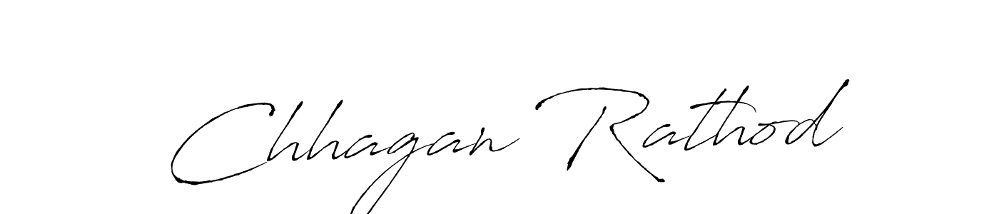 Design your own signature with our free online signature maker. With this signature software, you can create a handwritten (Antro_Vectra) signature for name Chhagan Rathod. Chhagan Rathod signature style 6 images and pictures png