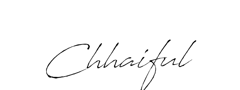 Design your own signature with our free online signature maker. With this signature software, you can create a handwritten (Antro_Vectra) signature for name Chhaiful. Chhaiful signature style 6 images and pictures png