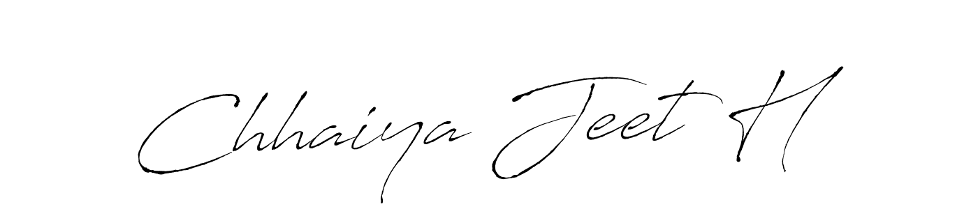 if you are searching for the best signature style for your name Chhaiya Jeet H. so please give up your signature search. here we have designed multiple signature styles  using Antro_Vectra. Chhaiya Jeet H signature style 6 images and pictures png