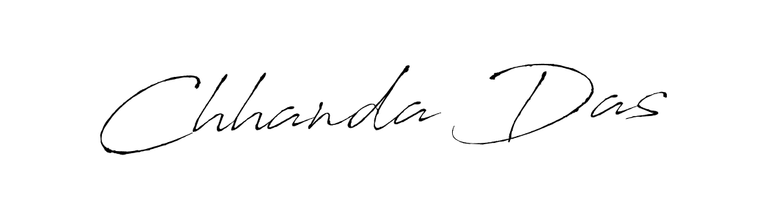 Antro_Vectra is a professional signature style that is perfect for those who want to add a touch of class to their signature. It is also a great choice for those who want to make their signature more unique. Get Chhanda Das name to fancy signature for free. Chhanda Das signature style 6 images and pictures png