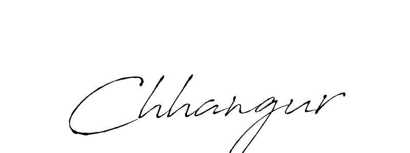 Chhangur stylish signature style. Best Handwritten Sign (Antro_Vectra) for my name. Handwritten Signature Collection Ideas for my name Chhangur. Chhangur signature style 6 images and pictures png