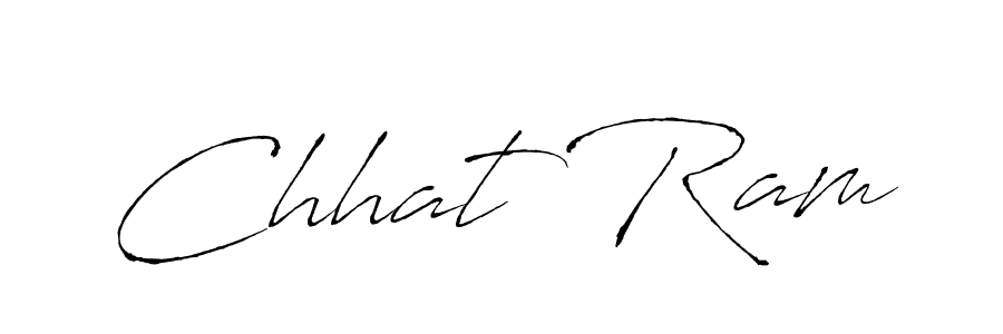 Chhat Ram stylish signature style. Best Handwritten Sign (Antro_Vectra) for my name. Handwritten Signature Collection Ideas for my name Chhat Ram. Chhat Ram signature style 6 images and pictures png