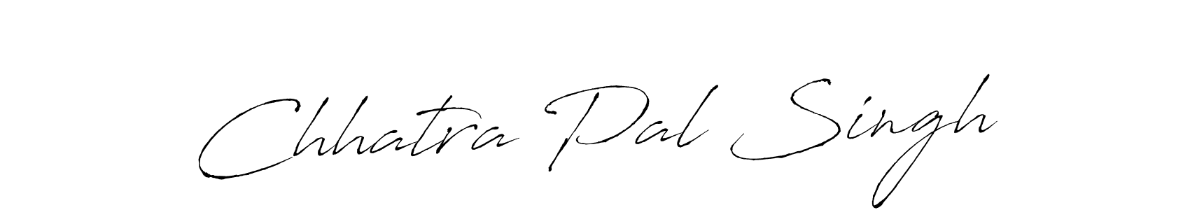 Make a beautiful signature design for name Chhatra Pal Singh. With this signature (Antro_Vectra) style, you can create a handwritten signature for free. Chhatra Pal Singh signature style 6 images and pictures png