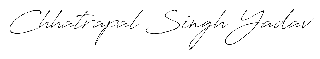 Make a beautiful signature design for name Chhatrapal Singh Yadav. Use this online signature maker to create a handwritten signature for free. Chhatrapal Singh Yadav signature style 6 images and pictures png