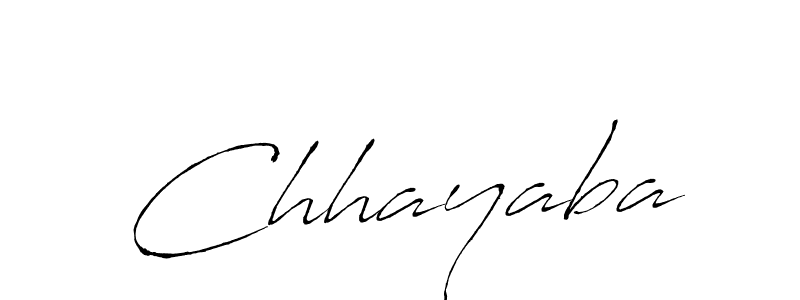 How to make Chhayaba name signature. Use Antro_Vectra style for creating short signs online. This is the latest handwritten sign. Chhayaba signature style 6 images and pictures png