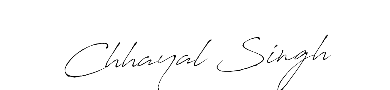 Make a beautiful signature design for name Chhayal Singh. With this signature (Antro_Vectra) style, you can create a handwritten signature for free. Chhayal Singh signature style 6 images and pictures png