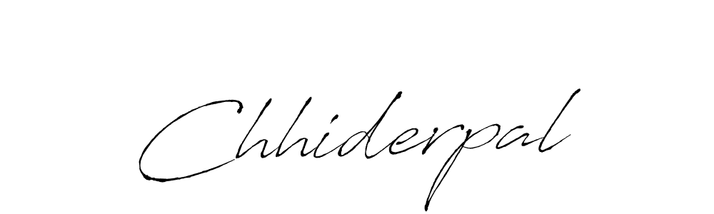 Use a signature maker to create a handwritten signature online. With this signature software, you can design (Antro_Vectra) your own signature for name Chhiderpal. Chhiderpal signature style 6 images and pictures png