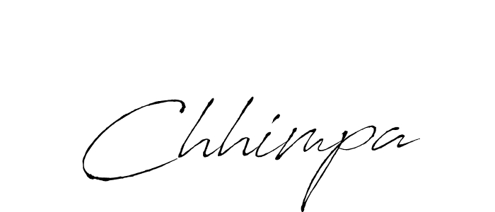 You should practise on your own different ways (Antro_Vectra) to write your name (Chhimpa) in signature. don't let someone else do it for you. Chhimpa signature style 6 images and pictures png