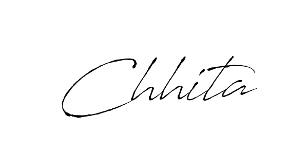 Make a beautiful signature design for name Chhita. With this signature (Antro_Vectra) style, you can create a handwritten signature for free. Chhita signature style 6 images and pictures png