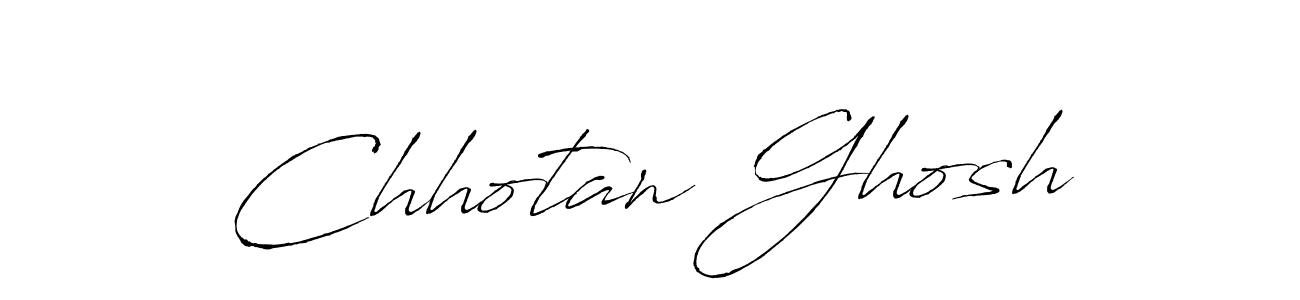 Use a signature maker to create a handwritten signature online. With this signature software, you can design (Antro_Vectra) your own signature for name Chhotan Ghosh. Chhotan Ghosh signature style 6 images and pictures png