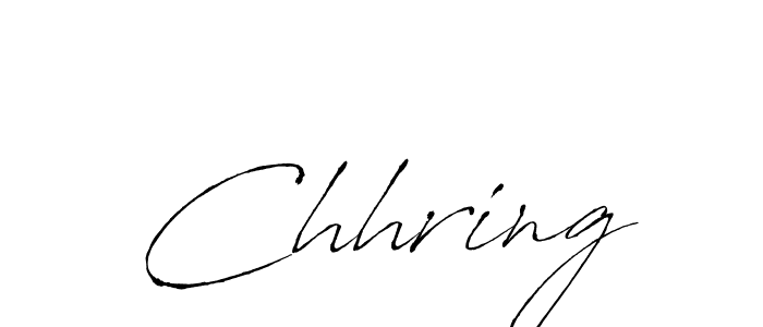 How to Draw Chhring signature style? Antro_Vectra is a latest design signature styles for name Chhring. Chhring signature style 6 images and pictures png