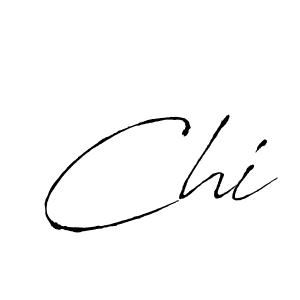 How to make Chi signature? Antro_Vectra is a professional autograph style. Create handwritten signature for Chi name. Chi signature style 6 images and pictures png