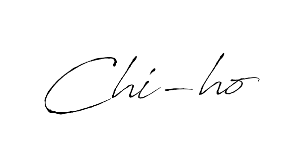 How to make Chi-ho name signature. Use Antro_Vectra style for creating short signs online. This is the latest handwritten sign. Chi-ho signature style 6 images and pictures png