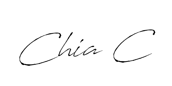 Best and Professional Signature Style for Chia C. Antro_Vectra Best Signature Style Collection. Chia C signature style 6 images and pictures png