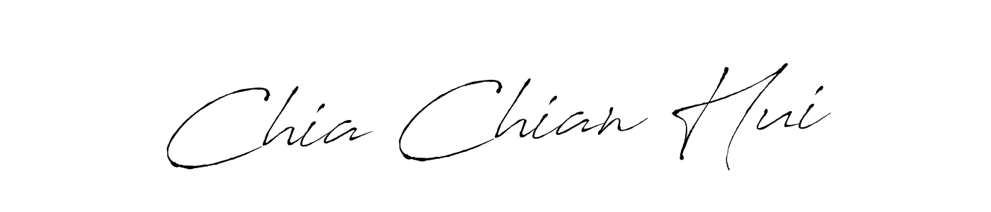 Also we have Chia Chian Hui name is the best signature style. Create professional handwritten signature collection using Antro_Vectra autograph style. Chia Chian Hui signature style 6 images and pictures png