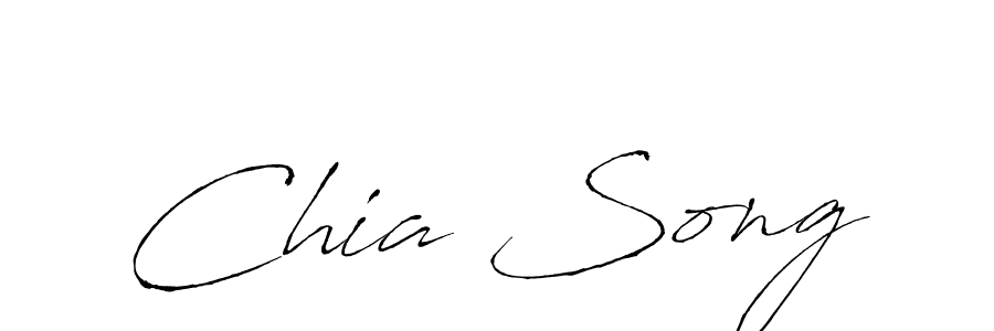 Use a signature maker to create a handwritten signature online. With this signature software, you can design (Antro_Vectra) your own signature for name Chia Song. Chia Song signature style 6 images and pictures png