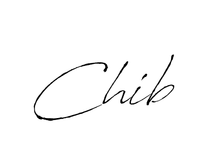 The best way (Antro_Vectra) to make a short signature is to pick only two or three words in your name. The name Chib include a total of six letters. For converting this name. Chib signature style 6 images and pictures png