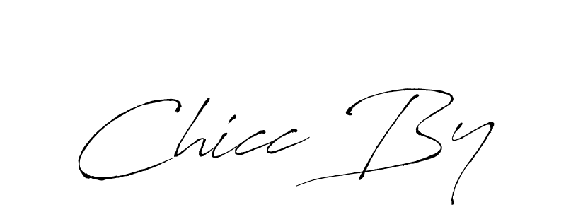 How to make Chicc By signature? Antro_Vectra is a professional autograph style. Create handwritten signature for Chicc By name. Chicc By signature style 6 images and pictures png