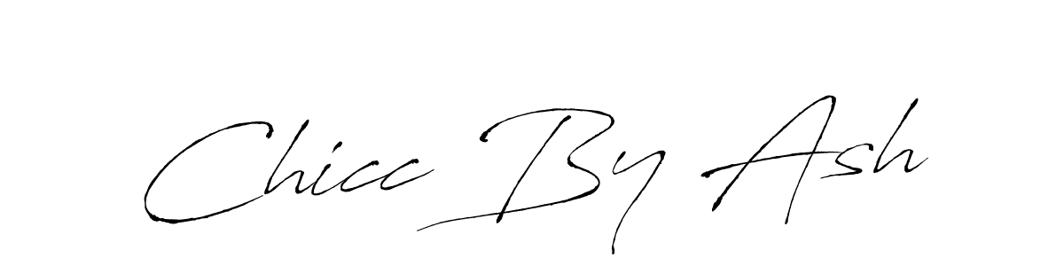 Also we have Chicc By Ash name is the best signature style. Create professional handwritten signature collection using Antro_Vectra autograph style. Chicc By Ash signature style 6 images and pictures png
