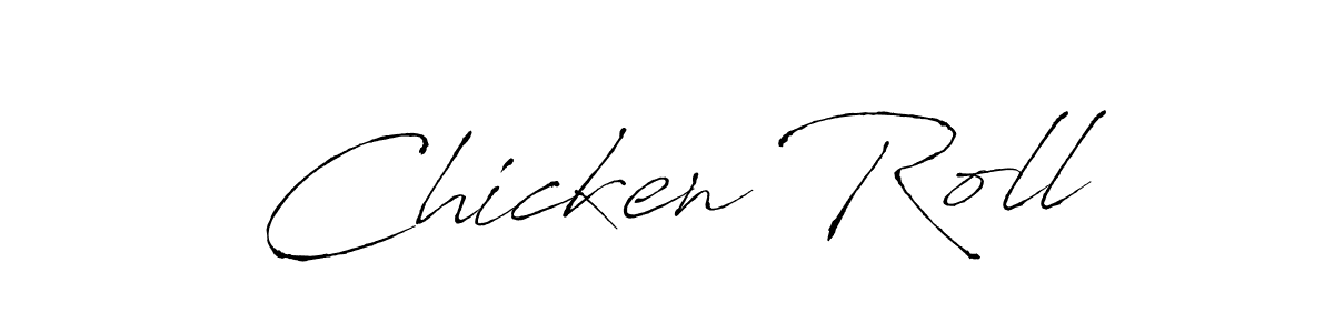 Make a beautiful signature design for name Chicken Roll. With this signature (Antro_Vectra) style, you can create a handwritten signature for free. Chicken Roll signature style 6 images and pictures png