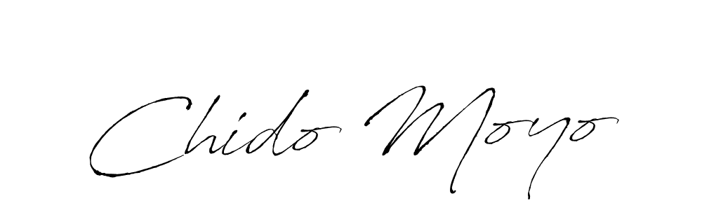 Create a beautiful signature design for name Chido Moyo. With this signature (Antro_Vectra) fonts, you can make a handwritten signature for free. Chido Moyo signature style 6 images and pictures png