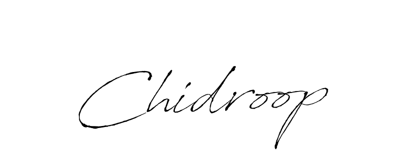 The best way (Antro_Vectra) to make a short signature is to pick only two or three words in your name. The name Chidroop include a total of six letters. For converting this name. Chidroop signature style 6 images and pictures png