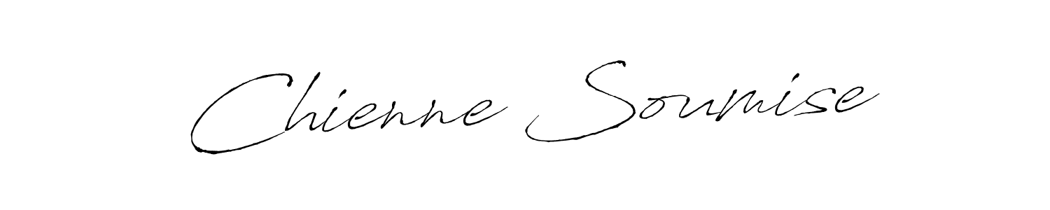 Create a beautiful signature design for name Chienne Soumise. With this signature (Antro_Vectra) fonts, you can make a handwritten signature for free. Chienne Soumise signature style 6 images and pictures png