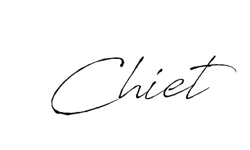 Chiet stylish signature style. Best Handwritten Sign (Antro_Vectra) for my name. Handwritten Signature Collection Ideas for my name Chiet. Chiet signature style 6 images and pictures png