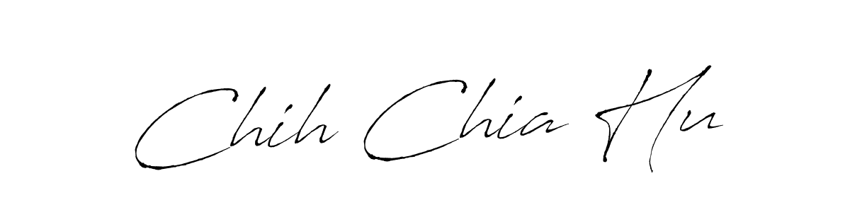 The best way (Antro_Vectra) to make a short signature is to pick only two or three words in your name. The name Chih Chia Hu include a total of six letters. For converting this name. Chih Chia Hu signature style 6 images and pictures png