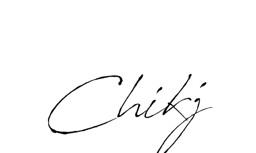 How to make Chikj name signature. Use Antro_Vectra style for creating short signs online. This is the latest handwritten sign. Chikj signature style 6 images and pictures png