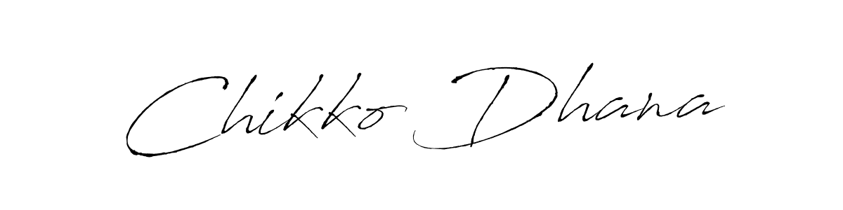 Use a signature maker to create a handwritten signature online. With this signature software, you can design (Antro_Vectra) your own signature for name Chikko Dhana. Chikko Dhana signature style 6 images and pictures png