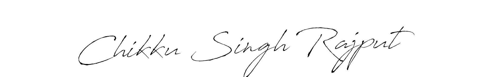Design your own signature with our free online signature maker. With this signature software, you can create a handwritten (Antro_Vectra) signature for name Chikku Singh Rajput. Chikku Singh Rajput signature style 6 images and pictures png