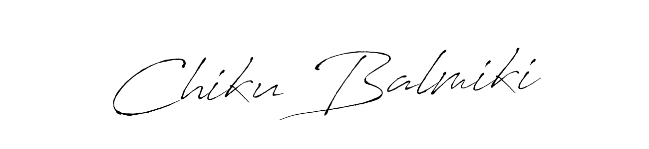 Use a signature maker to create a handwritten signature online. With this signature software, you can design (Antro_Vectra) your own signature for name Chiku Balmiki. Chiku Balmiki signature style 6 images and pictures png