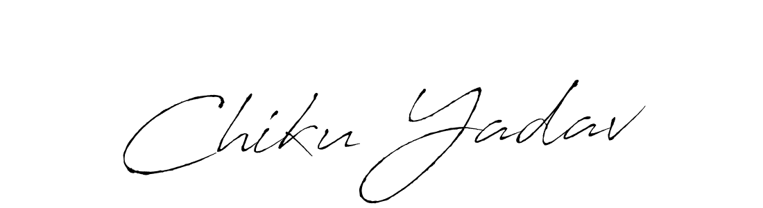 Make a beautiful signature design for name Chiku Yadav. Use this online signature maker to create a handwritten signature for free. Chiku Yadav signature style 6 images and pictures png