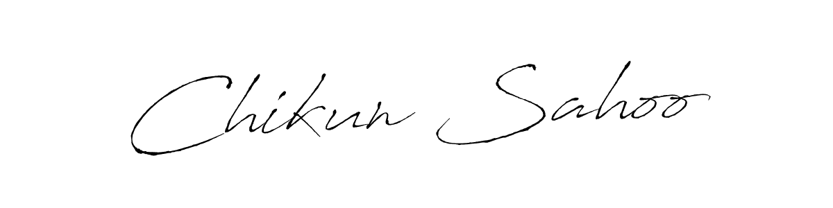 Also You can easily find your signature by using the search form. We will create Chikun Sahoo name handwritten signature images for you free of cost using Antro_Vectra sign style. Chikun Sahoo signature style 6 images and pictures png