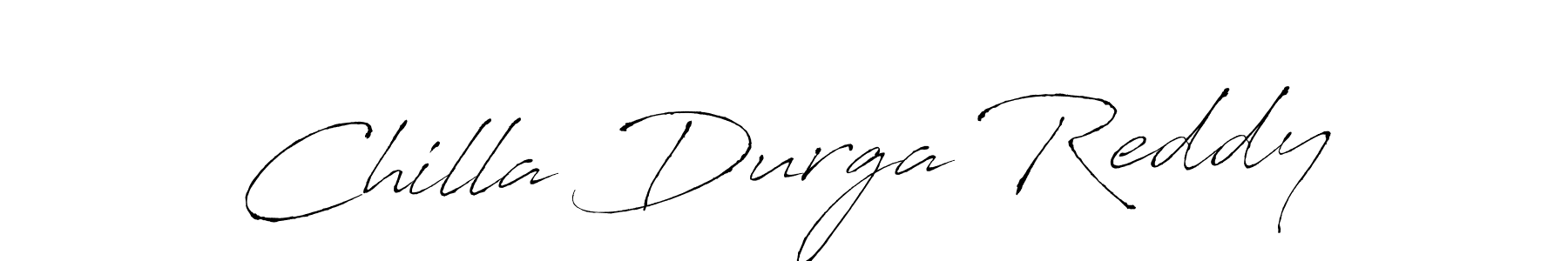 Also we have Chilla Durga Reddy name is the best signature style. Create professional handwritten signature collection using Antro_Vectra autograph style. Chilla Durga Reddy signature style 6 images and pictures png