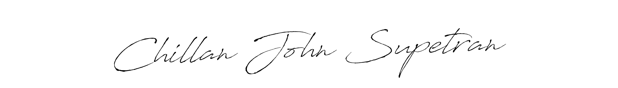 This is the best signature style for the Chillan John Supetran name. Also you like these signature font (Antro_Vectra). Mix name signature. Chillan John Supetran signature style 6 images and pictures png