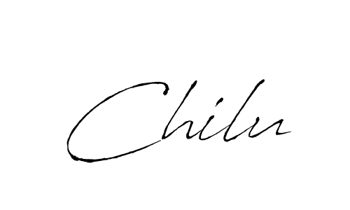 How to Draw Chilu signature style? Antro_Vectra is a latest design signature styles for name Chilu. Chilu signature style 6 images and pictures png