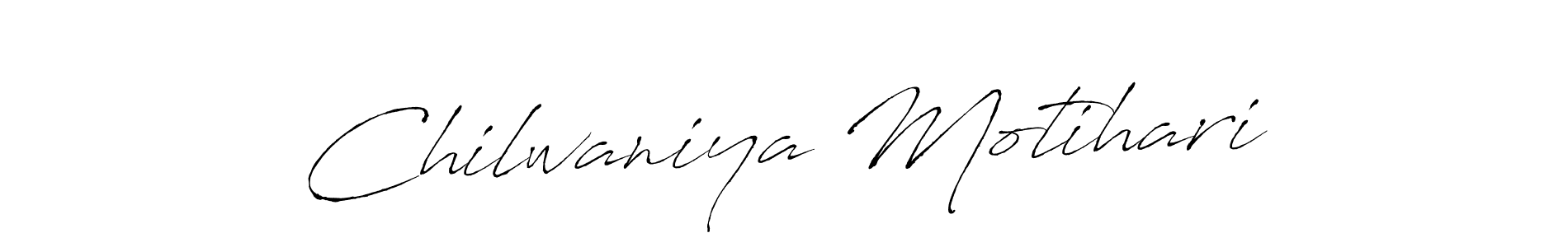 Chilwaniya Motihari stylish signature style. Best Handwritten Sign (Antro_Vectra) for my name. Handwritten Signature Collection Ideas for my name Chilwaniya Motihari. Chilwaniya Motihari signature style 6 images and pictures png