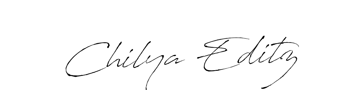 Make a beautiful signature design for name Chilya Editz. Use this online signature maker to create a handwritten signature for free. Chilya Editz signature style 6 images and pictures png