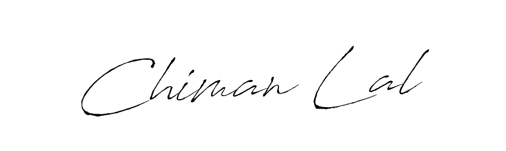 Make a beautiful signature design for name Chiman Lal. Use this online signature maker to create a handwritten signature for free. Chiman Lal signature style 6 images and pictures png