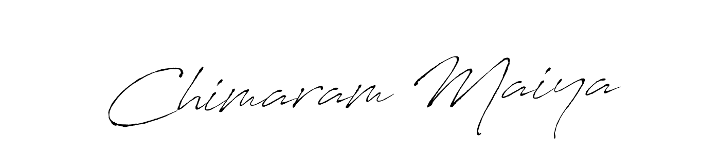 Once you've used our free online signature maker to create your best signature Antro_Vectra style, it's time to enjoy all of the benefits that Chimaram Maiya name signing documents. Chimaram Maiya signature style 6 images and pictures png