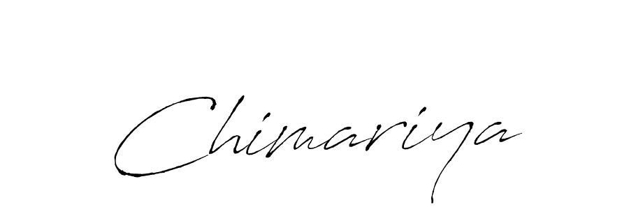 You should practise on your own different ways (Antro_Vectra) to write your name (Chimariya) in signature. don't let someone else do it for you. Chimariya signature style 6 images and pictures png