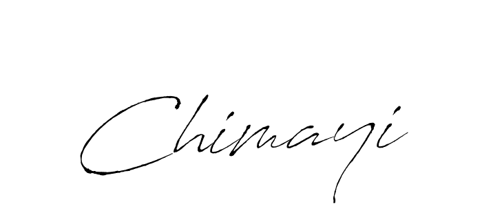 Design your own signature with our free online signature maker. With this signature software, you can create a handwritten (Antro_Vectra) signature for name Chimayi. Chimayi signature style 6 images and pictures png