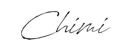 Master the art of signing with Chimi written in fluent Antro_Vectra script. A great template to practice and refine your handwriting. Chimi signature style 6 images and pictures png