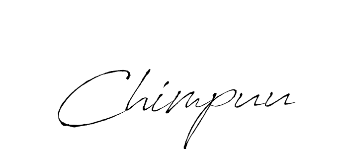 Antro_Vectra is a professional signature style that is perfect for those who want to add a touch of class to their signature. It is also a great choice for those who want to make their signature more unique. Get Chimpuu name to fancy signature for free. Chimpuu signature style 6 images and pictures png